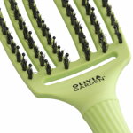 OLIVIA GARDEN Finger Brush Green Pistachio kartáč na vlasy masážní 6-řadý střední OLIVIA GARDEN Finger Brush Green Pistachio kartáč na vlasy masážní 6-řadý střední