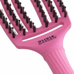 OLIVIA GARDEN Finger Brush Pink Granita kartáč na vlasy masážní 6-řadý střední OLIVIA GARDEN Finger Brush Pink Granita kartáč na vlasy masážní 6-řadý střední